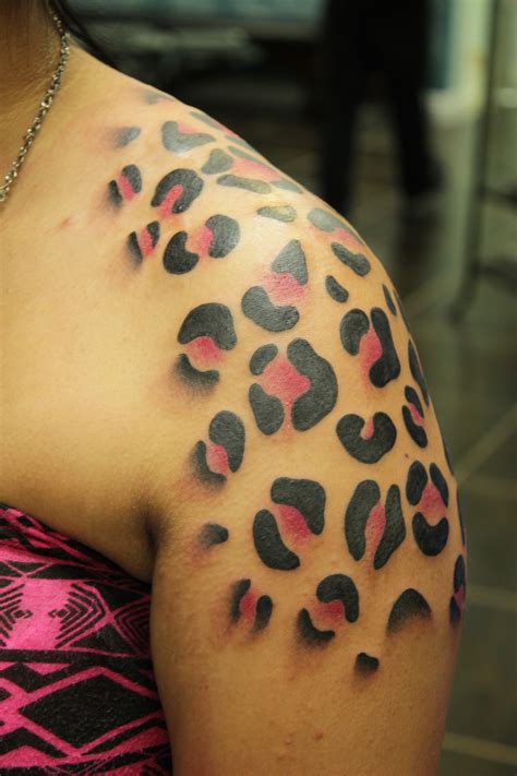 cheetah print tattoos ideas